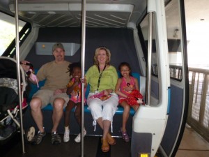 DISNEY Easter Lucas family in the monorail  2013_0005