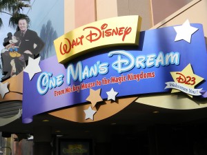 Entrance / Walt Disney - One Man's Dream