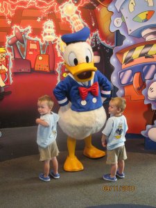 Twins with Donald
