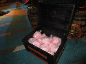 Cotton candy pirate's treasure