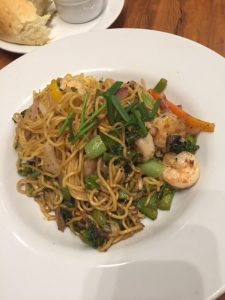 Kona Pan-Asian Noodles with Shrimp