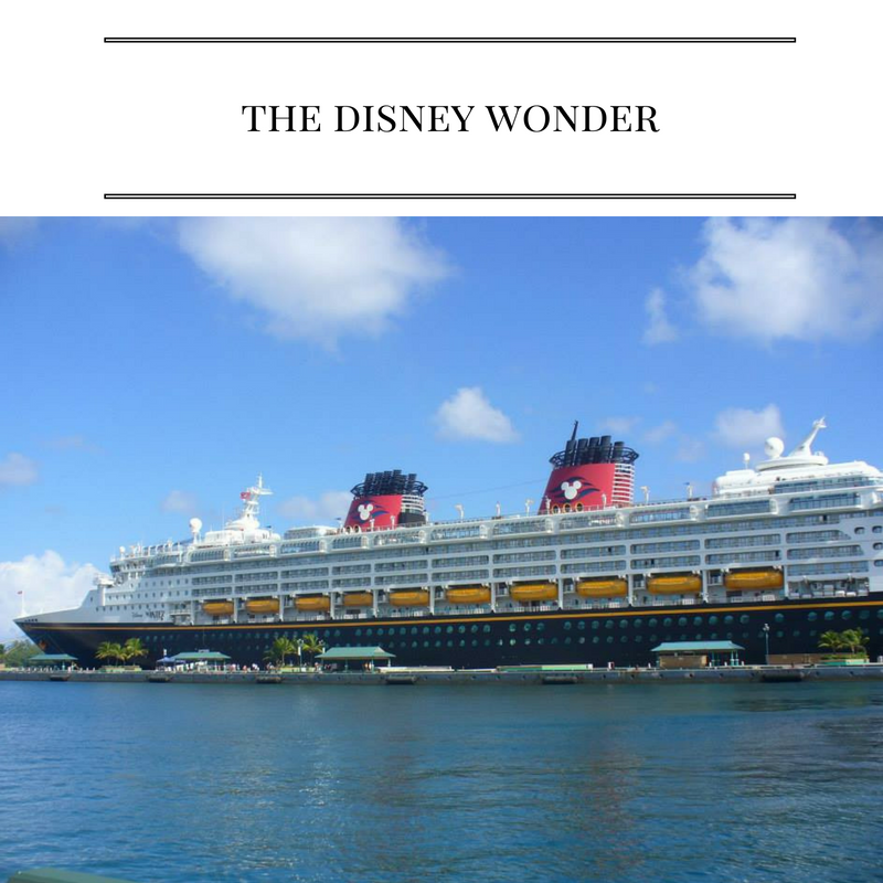 Tips for traveling on the Disney Wonder!