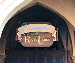 Birthday lunch at Cinderella's Royal Table