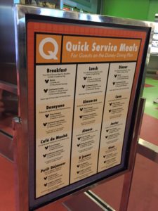 Walt Disney World Dining Options: Landscape of Flavors at Art of Animation Resort: Menu