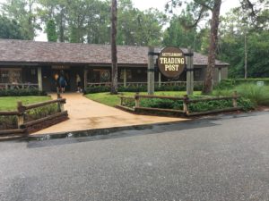 Fort Wilderness campground and cabins, resort shop, Settlement trading post