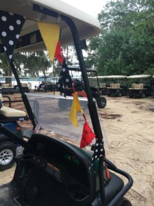 Fort Wilderness campground and cabins, golf carts, parade, holidays