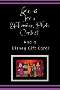 Disney Halloween Contest, Win a Disney Gift Card