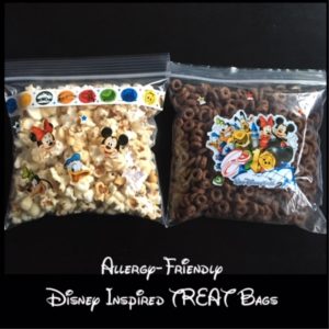 Disney Themed, Allergy-friendly Treat Bags