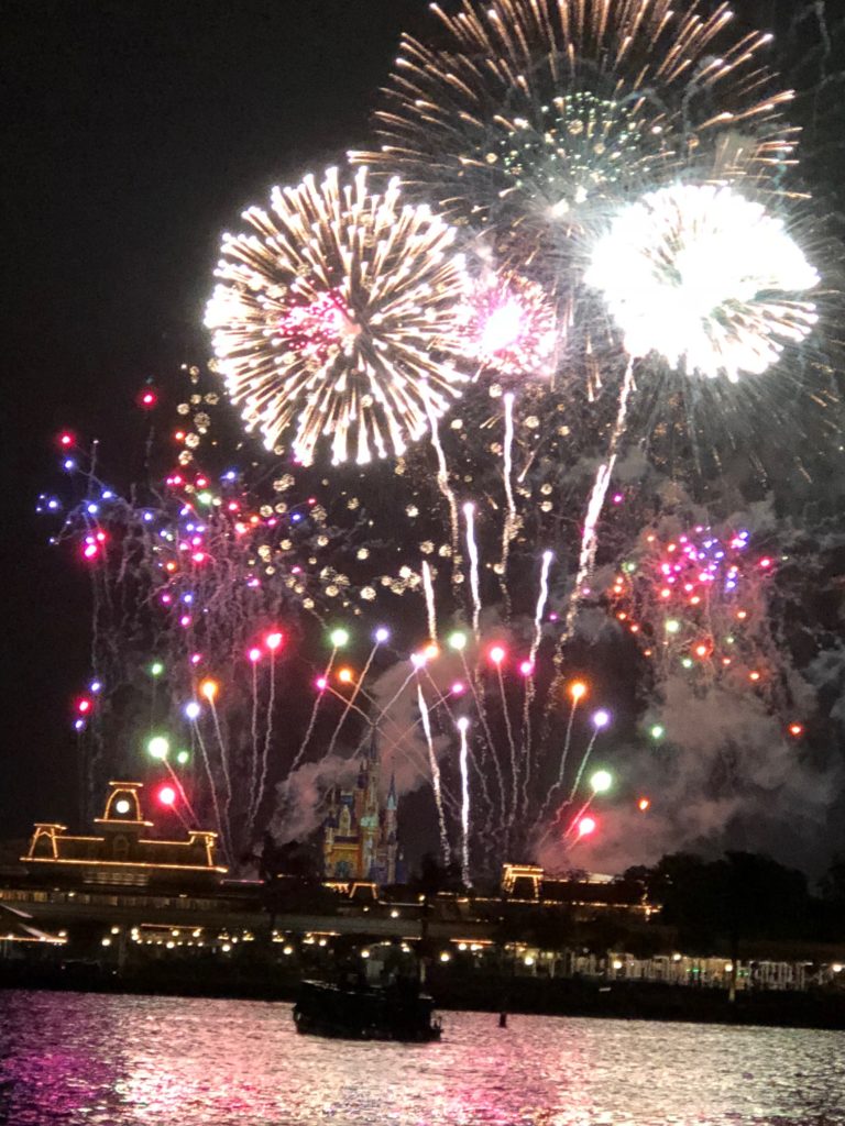 Pirate and Pals Dessert Voyage Fireworks at Magic Kingdom