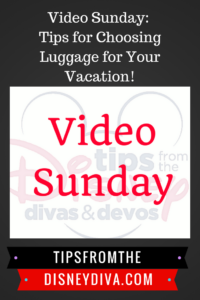 Video Sunday: Tips for Choosing Luggage for Your Vacation!