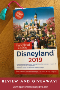Review and Giveaway 2019 Unofficial Guide to Disneyland