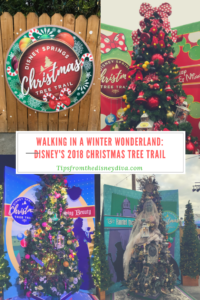 Walking In A Winter Wonderland: Disney's Christmas Tree Trail