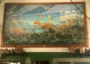 Lots of dinosaur theming at Animal Kingdom's Restaurantosaurus