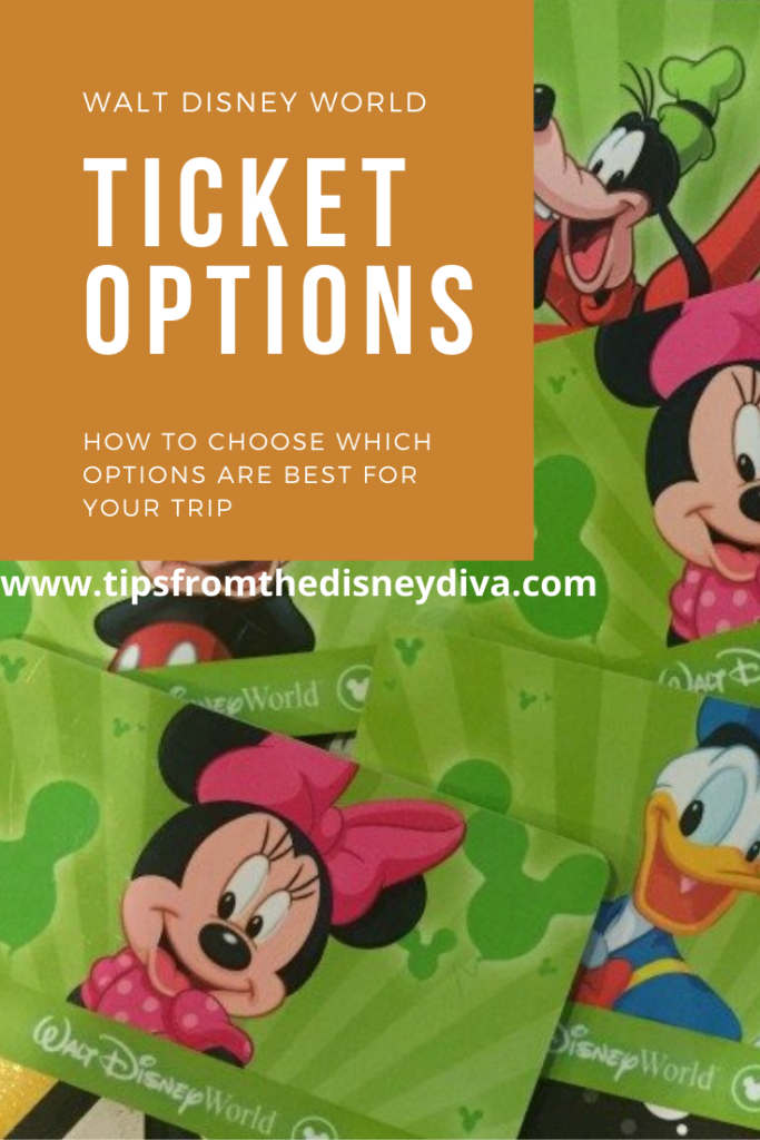 Walt Disney World Ticket Options How to Choose Which Options Are Best