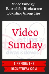 Video Sunday: Rise of the Resistance Boarding Group Tips