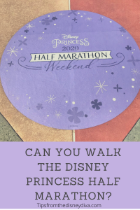 Can you walk the Disney Princess Half Marathon