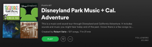 Disney Playlist on Spotify