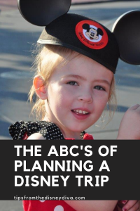 The ABC's of Planning a Disney Trip
