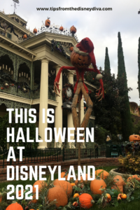 This is Halloween at Disneyland 2021