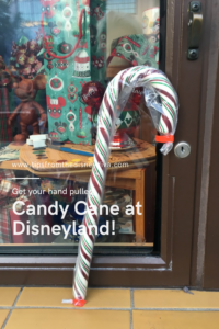 Get your Hand Pulled Candy Cane at Disneyland!