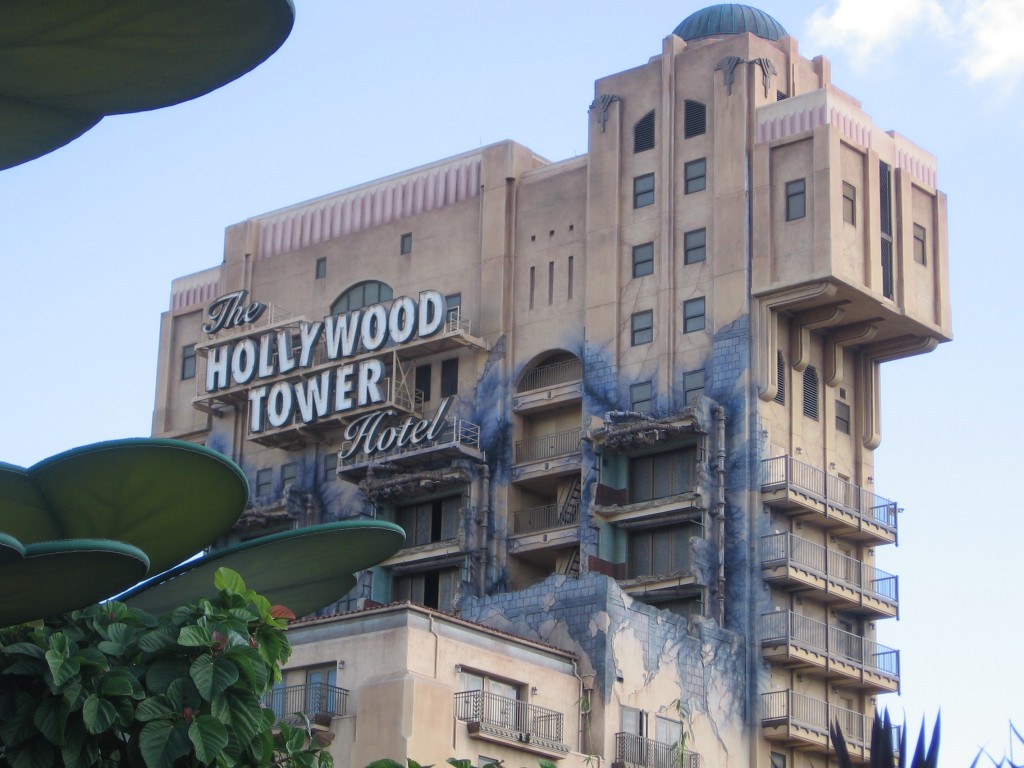 The Twilight Zone Tower of Terror in Disney’s California Adventure Park ...