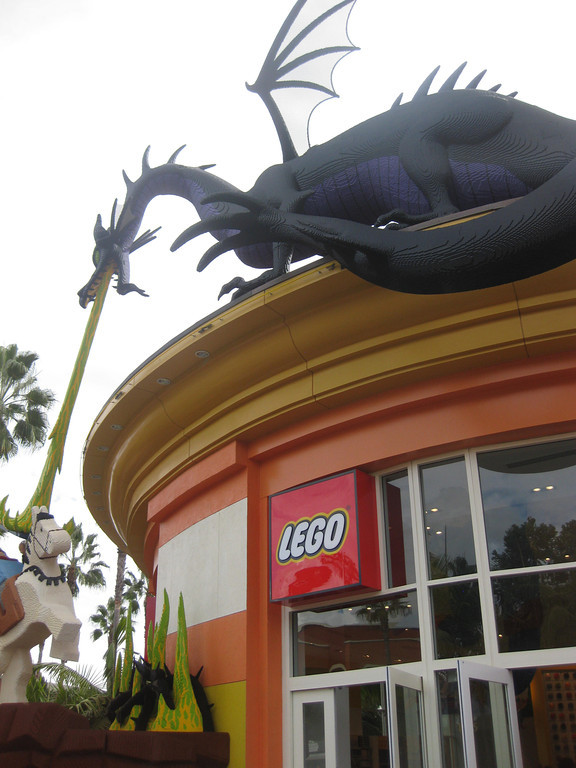 The Disneyland Resort: The Lego Store at Downtown Disney Anaheim