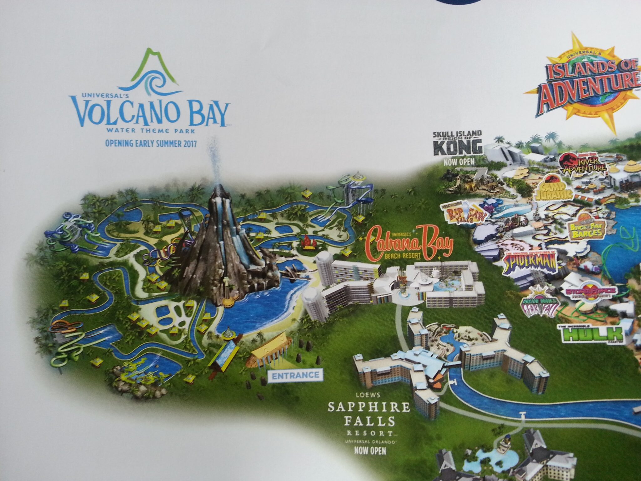 Universal Studios Volcano Bay Map | Sexiz Pix